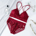 Conjunto Lingerie em Renda Strap