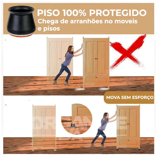 Protetor de Móveis: Proteção 100% Garantida para Seus Móveis e Piso!