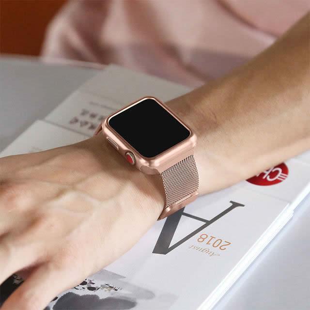 Pulseira com Case Milanese para Apple Watch  38/42mm