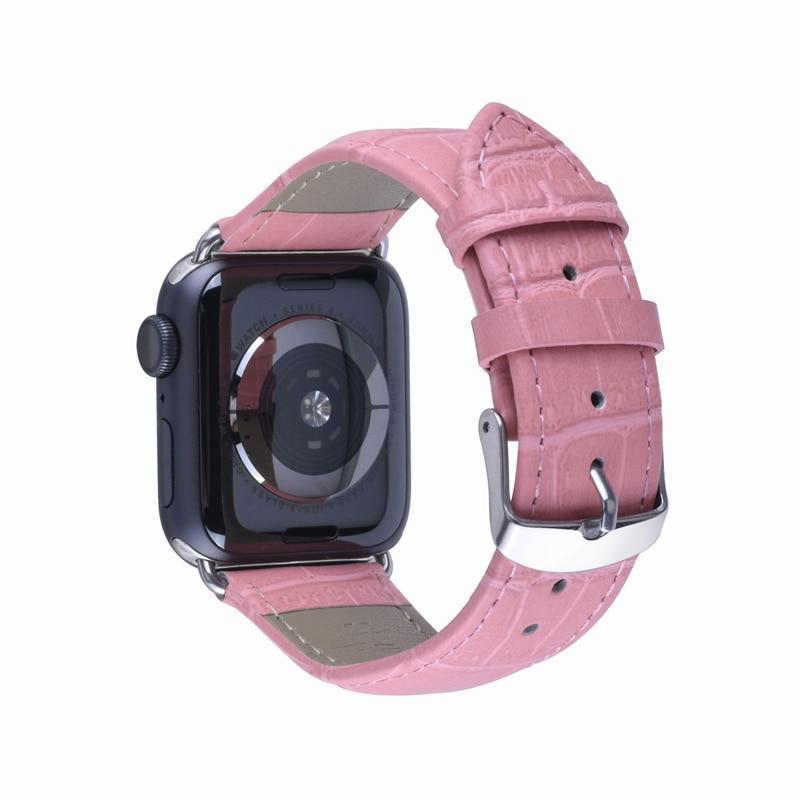 Pulseira de Couro para Apple Watch 38/40/42/44mm