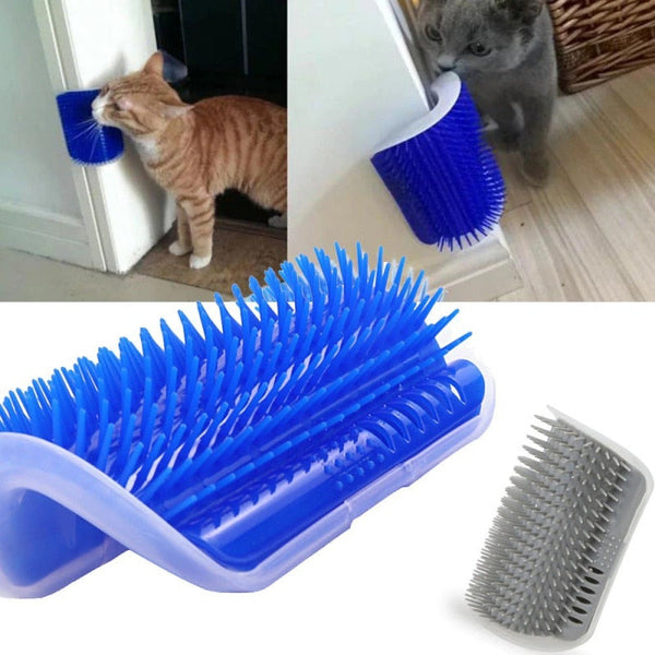 Escova com catnip para pet com pelo. - Llys Store