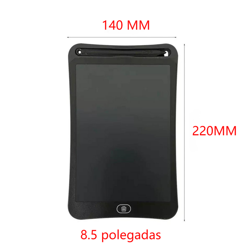 Tablet Infantil lousa mágica tela lcd 8.5 polegadas para desenhar - Llys Store