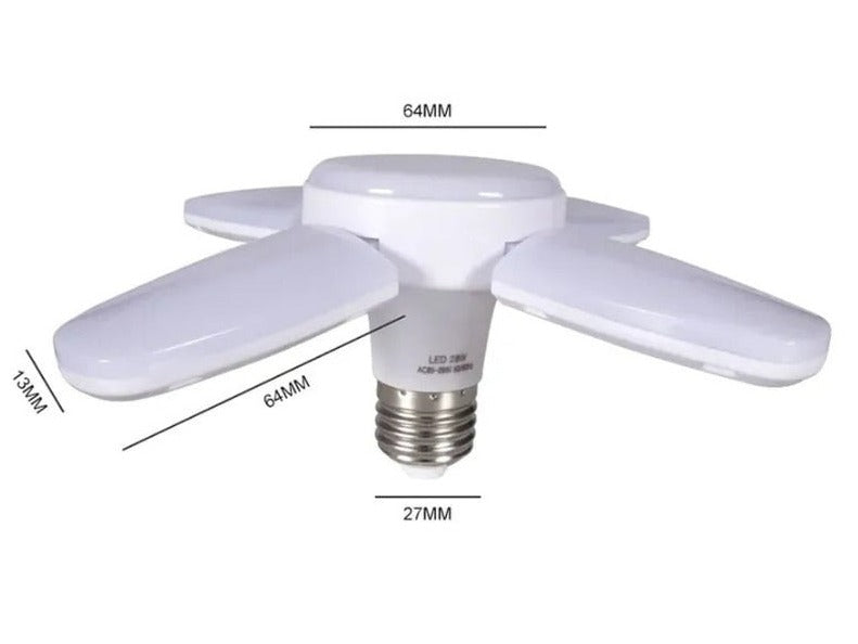 Lâmpada pétala led e27 28w 6500k. - Llys Store